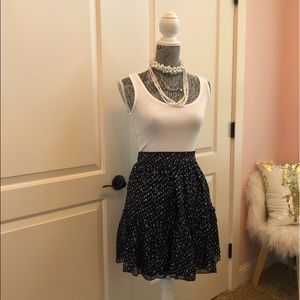 Kate Spade Navy Starlit Skirt